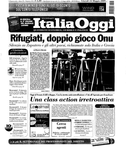 Italia oggi : quotidiano di economia finanza e politica